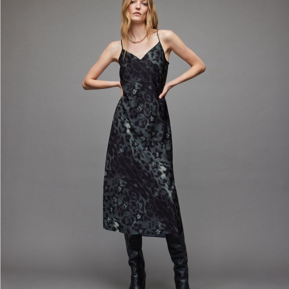 Allsaints Tiana Celia Slip Dress
